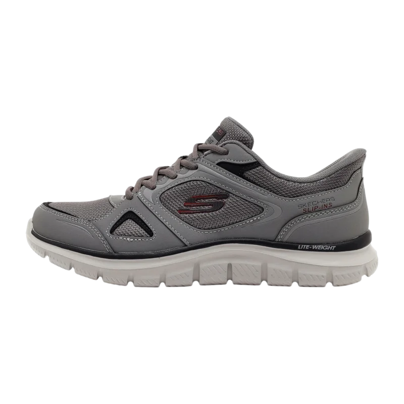 Skechers Track Gri Erkek Günlük Ayakkabı - 1