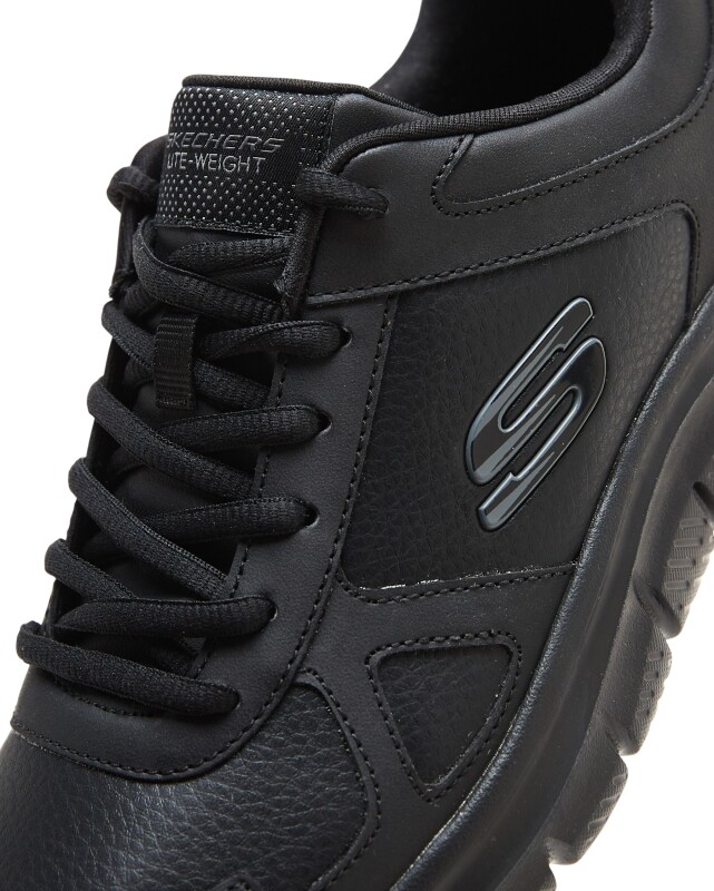 Skechers Track Siyah Erkek Günlük Ayakkabı - 7