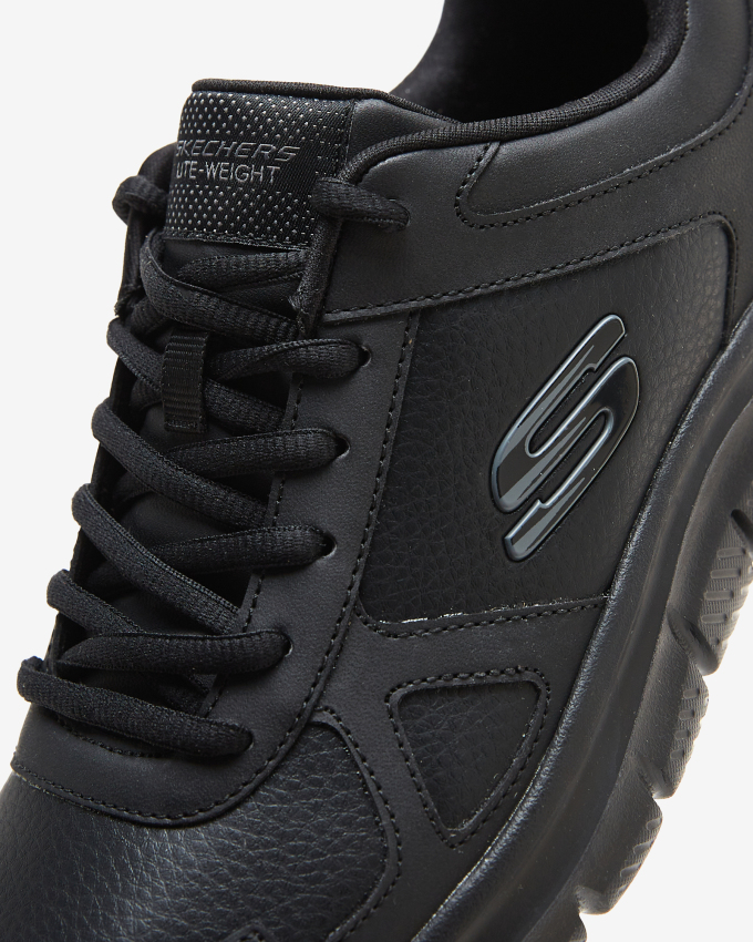 Skechers TRACK Siyah Erkek Günlük Ayakkabı - 8