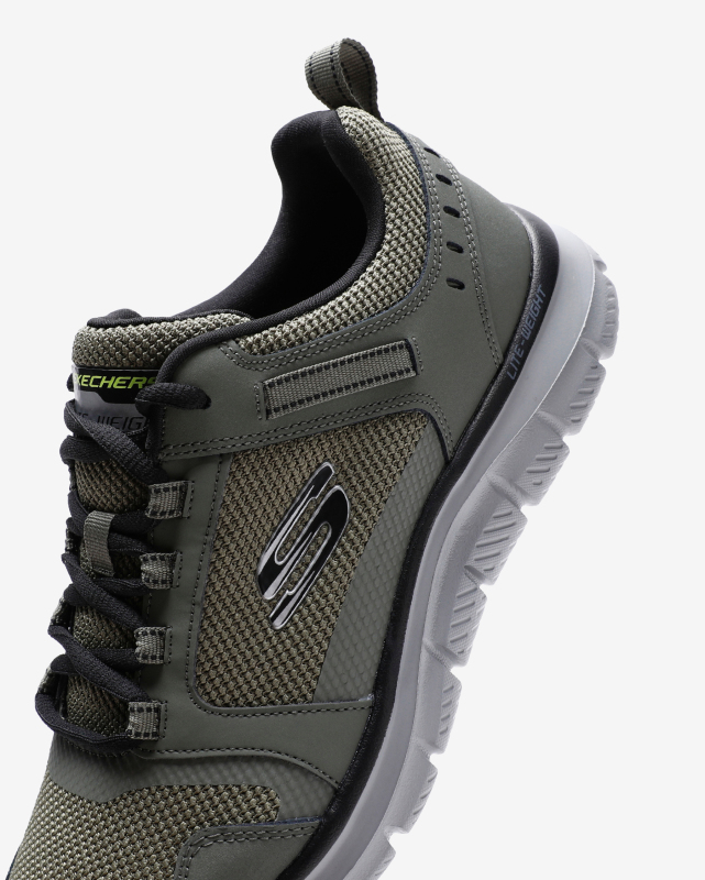 Skechers TRACK Yeşil Erkek Günlük Ayakkabı - 6