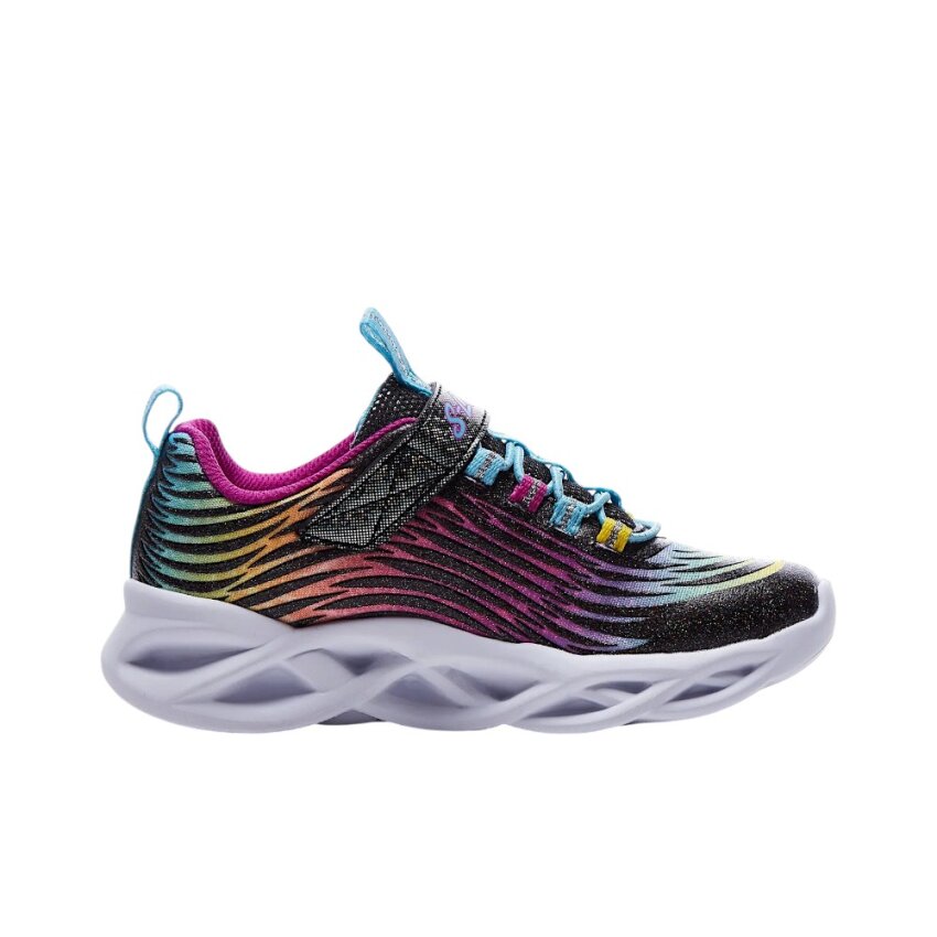 Skechers Twisty Brights-Mystical Bliss Siyah Çocuk Günlük Ayakkabı - 2