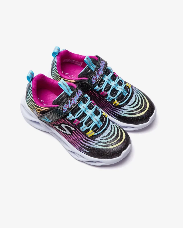 Skechers Twisty Brights-Mystical Bliss Siyah Çocuk Günlük Ayakkabı - 3