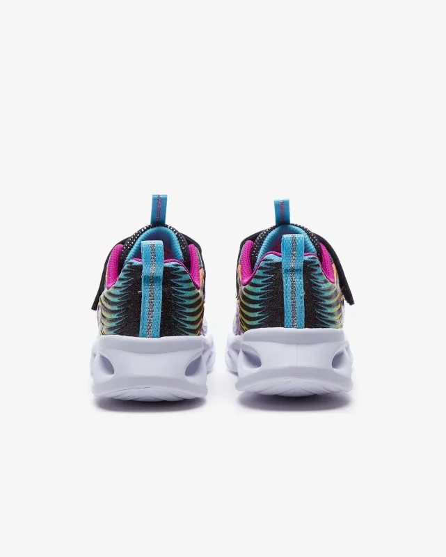 Skechers Twisty Brights-Mystical Bliss Siyah Çocuk Günlük Ayakkabı - 4
