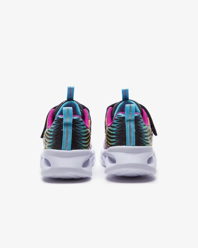 Skechers Twisty Brights-Mystical Bliss Siyah Çocuk Günlük Ayakkabı - 4