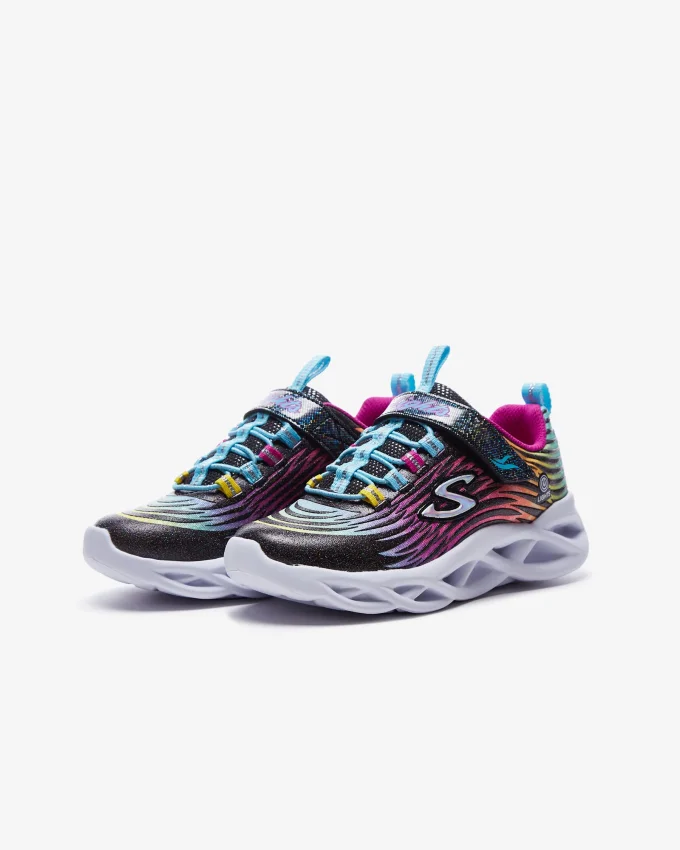 Skechers TWİSTY BRİGHTS-MYSTİCAL BLİSS SİYAH Çocuk Spor Ayakkabı - 6