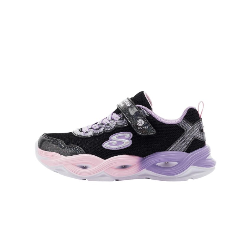 Skechers TWİSTY GLOW SİYAH Çocuk Günlük Ayakkabı - 1