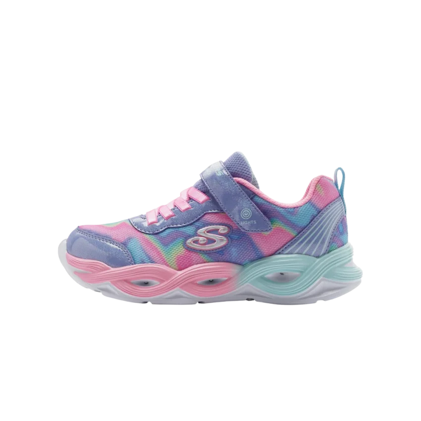 Skechers Twisty Glow - Sorbet Swirl Çocuk Günlük Ayakkabı - 1