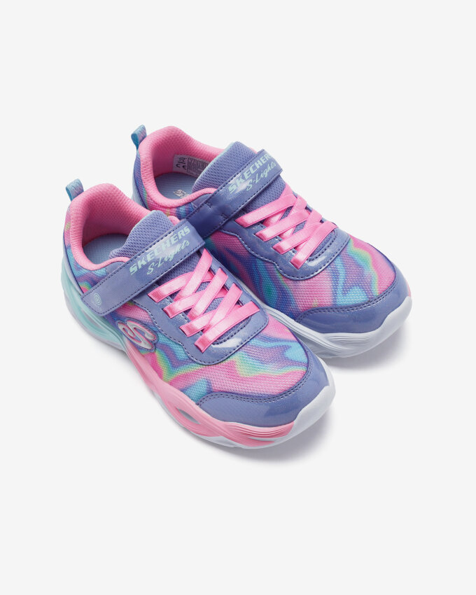 Skechers Twisty Glow - Sorbet Swirl Çocuk Günlük Ayakkabı - 6