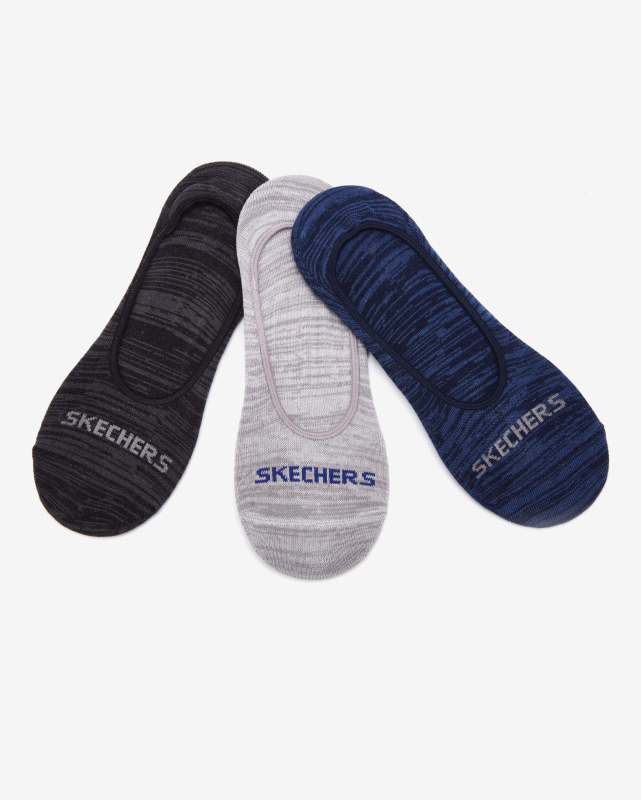 Skechers U 3 Pack Liner Socks Renkli Erkek Çorap - 1