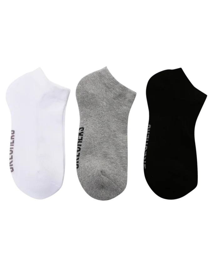 Skechers U 3 Pack Padded Low Cut Sock SİYAH Unisex Çorap - 2