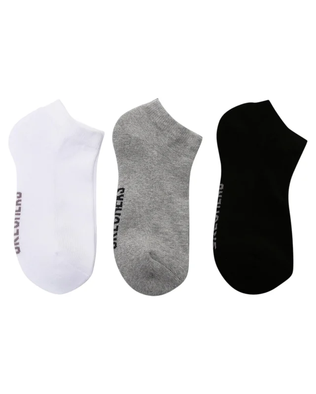 Skechers U 3 Pack Padded Low Cut Sock SİYAH Unisex Çorap - 2