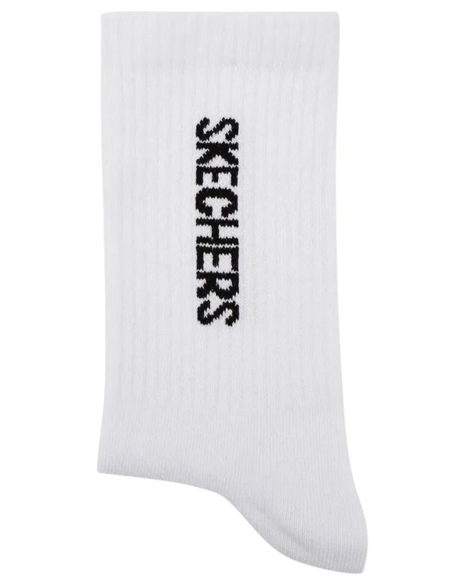 Skechers U Crew Cut Sock BEYAZ Unisex Çorap - 1
