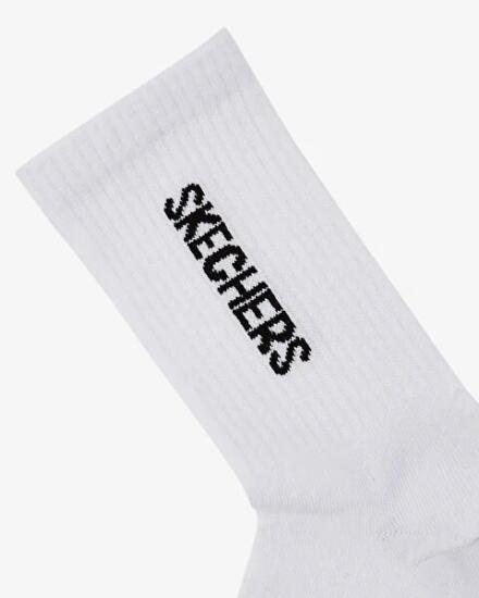 Skechers U Crew Cut Sock BEYAZ Unisex Çorap - 4