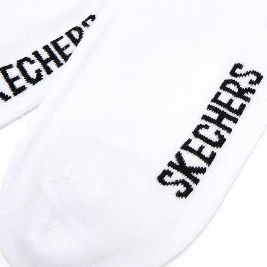 Skechers U Low Cut  Single Sock BEYAZ Unisex Çorap - 4