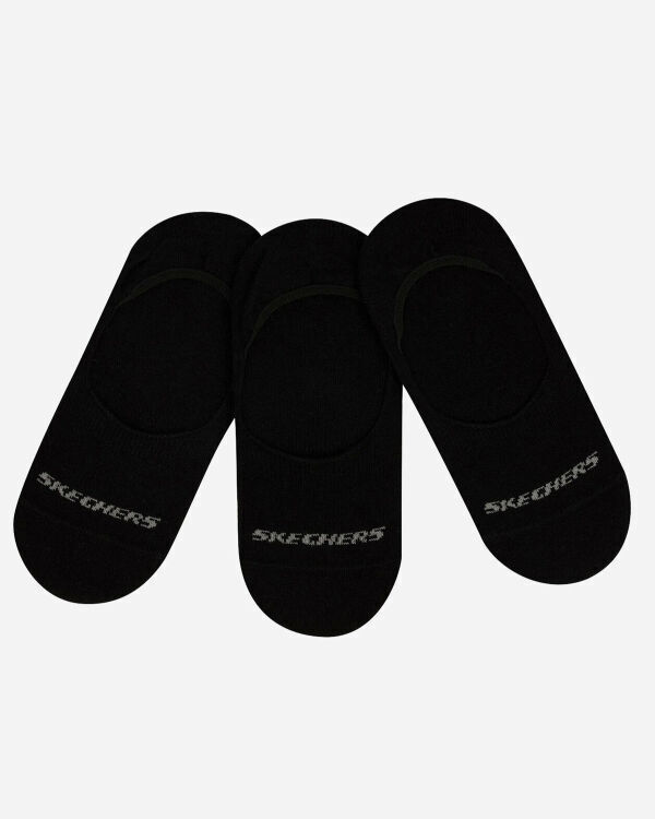 Skechers U SKX NO SHOW SOCKS 3 PACK SİYAH Erkek Çorap - Skechers