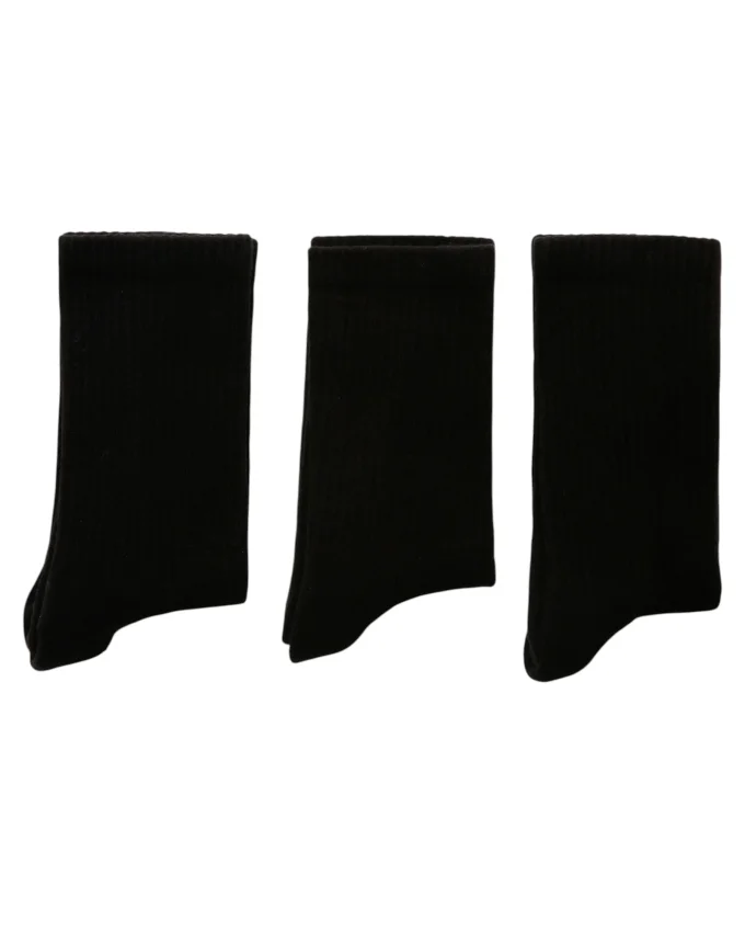 Skechers U SKX Padded Crew Cut Socks 3 Pack SİYAH Erkek Çorap - 3