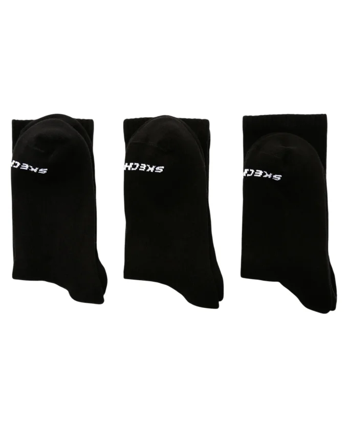 Skechers U SKX Padded Crew Cut Socks 3 Pack SİYAH Erkek Çorap - 2