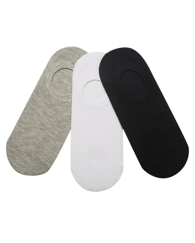 Skechers U SKX SNKRS Socks 3 Pack Siyah-Beyaz-Gri Unisex Çorap 