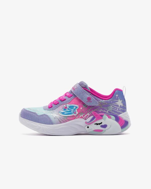 Skechers UNİCORN DREAMS - WİSHFUL MAGİC Mor Çocuk Günlük Ayakkabı - 2