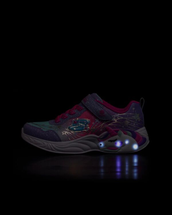 Skechers UNİCORN DREAMS - WİSHFUL MAGİC Mor Çocuk Günlük Ayakkabı - 3