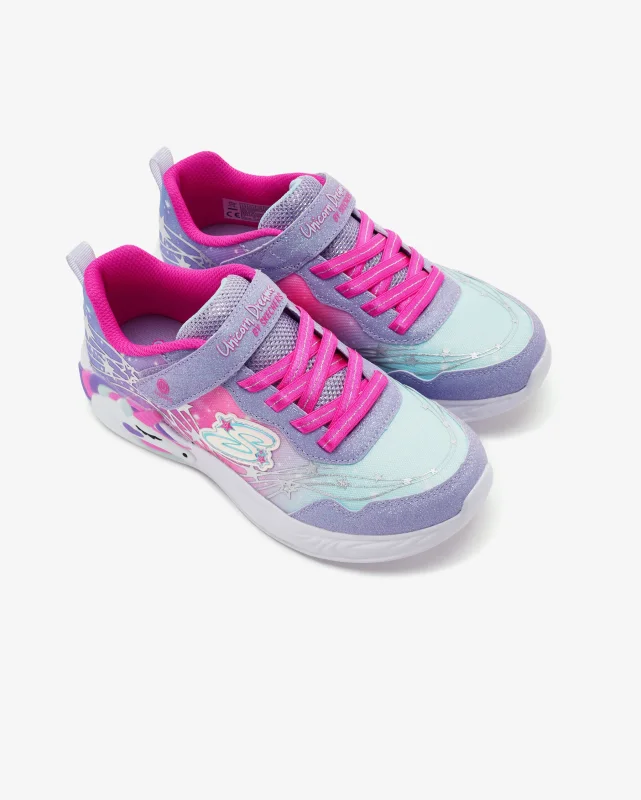 Skechers UNİCORN DREAMS - WİSHFUL MAGİC Mor Çocuk Günlük Ayakkabı - 6