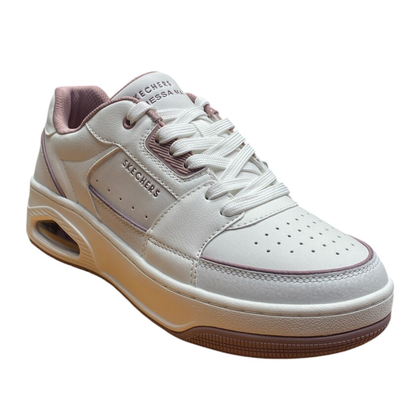 Skechers Uno Court Beyaz Kadın Sneaker Ayakkabı - 4