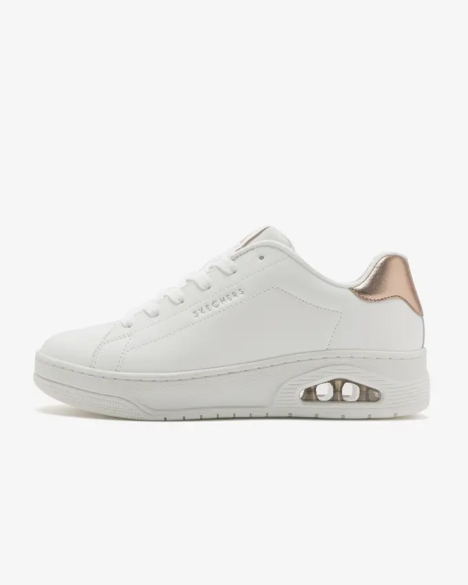 Skechers Uno Court - Courted Air Beyaz Kadın Sneaker Ayakkabı - 3