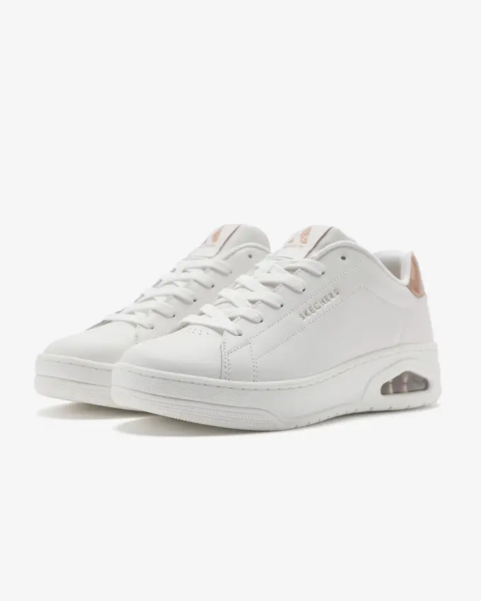 Skechers Uno Court - Courted Air Beyaz Kadın Sneaker Ayakkabı - 3