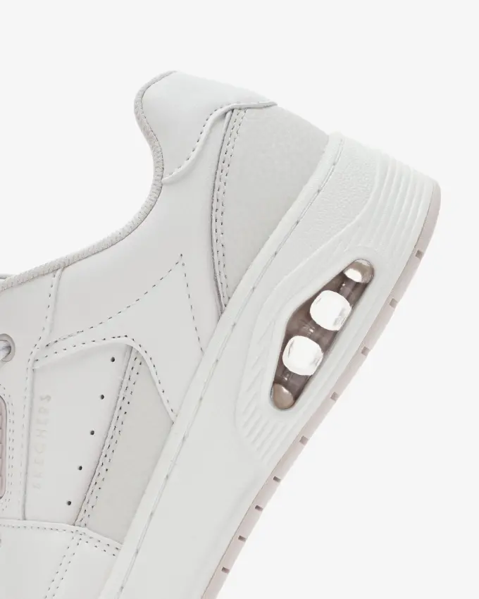 Skechers Uno Court-Courted Style Beyaz Kadın Sneaker Ayakkabı - 7