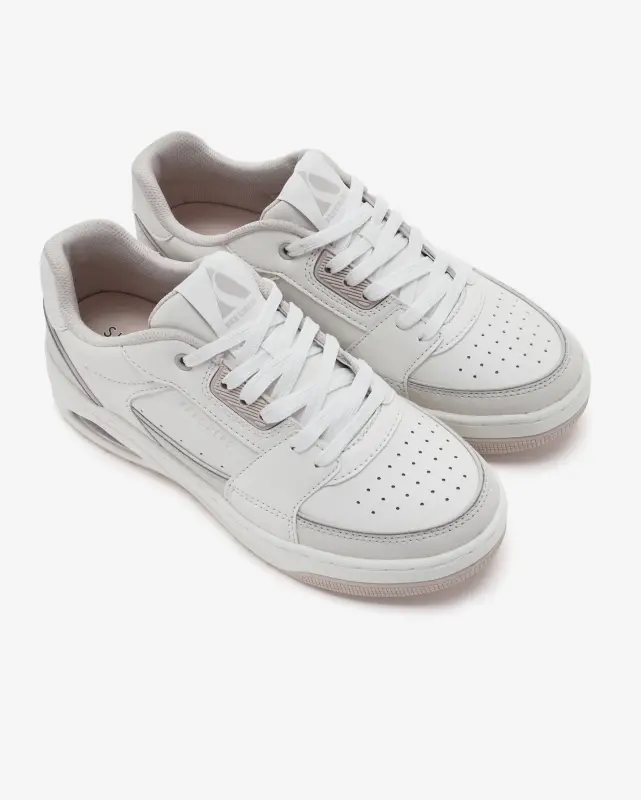Skechers Uno Court-Courted Style Beyaz Kadın Sneaker Ayakkabı - 6