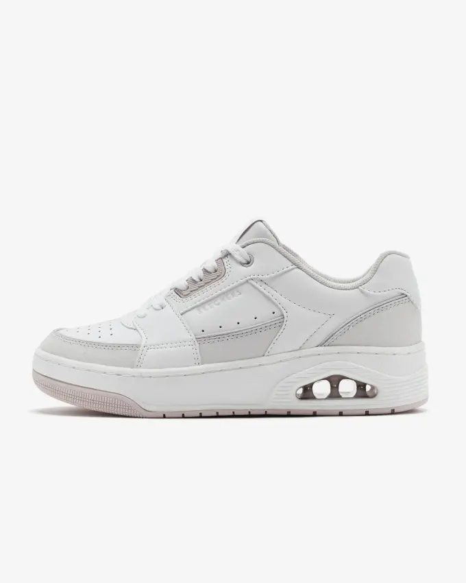 Skechers Uno Court-Courted Style Beyaz Kadın Sneaker Ayakkabı - 2