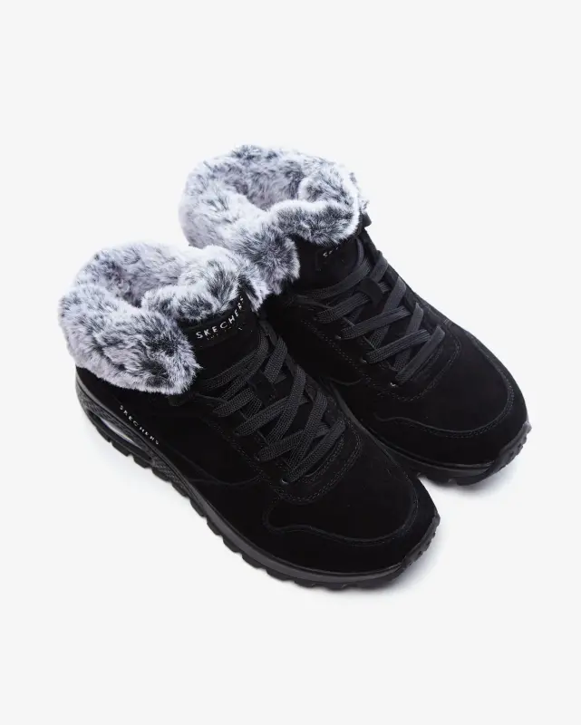 Skechers Uno Rugged Siyah Kadın Bot - 6