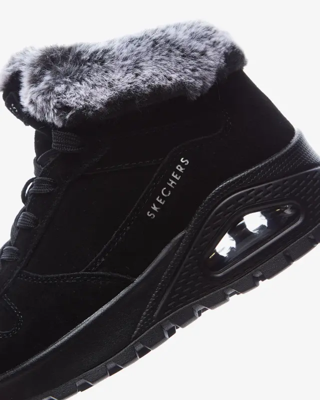 Skechers Uno Rugged Siyah Kadın Bot - 7
