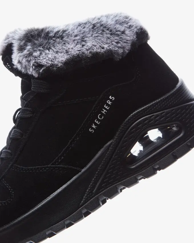 Skechers Uno Rugged Siyah Kadın Bot - 7
