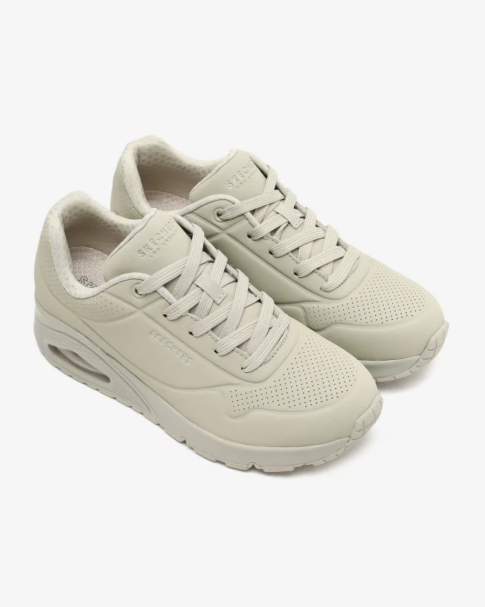 Skechers Uno Stand On Air Beyaz Kadın Günlük Ayakkabı - 3