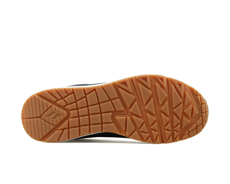 Skechers Uno - Stand On Air Siyah Erkek Günlük Ayakkabı - 5