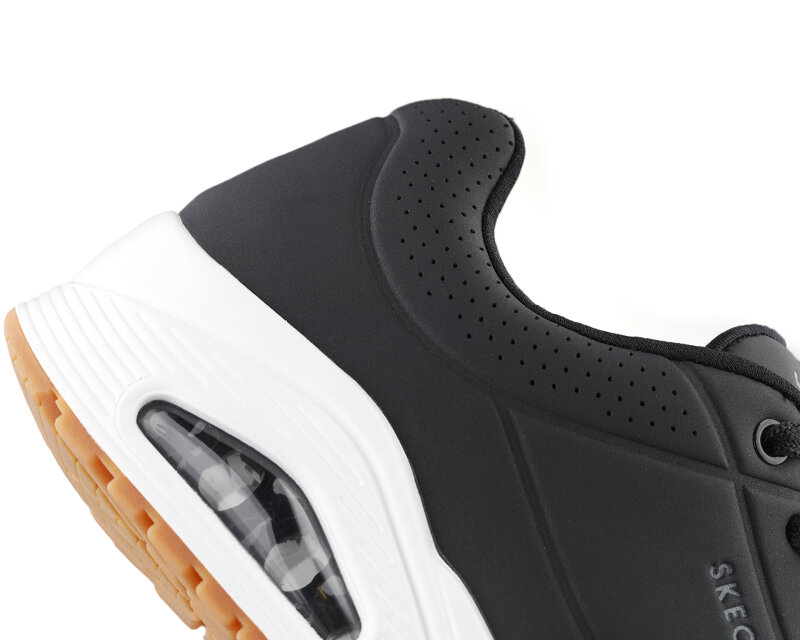 Skechers Uno - Stand On Air Siyah Erkek Günlük Ayakkabı - 6
