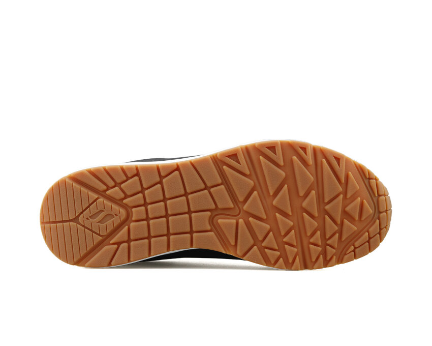 Skechers Uno - Stand On Air Siyah Erkek Günlük Ayakkabı - 5