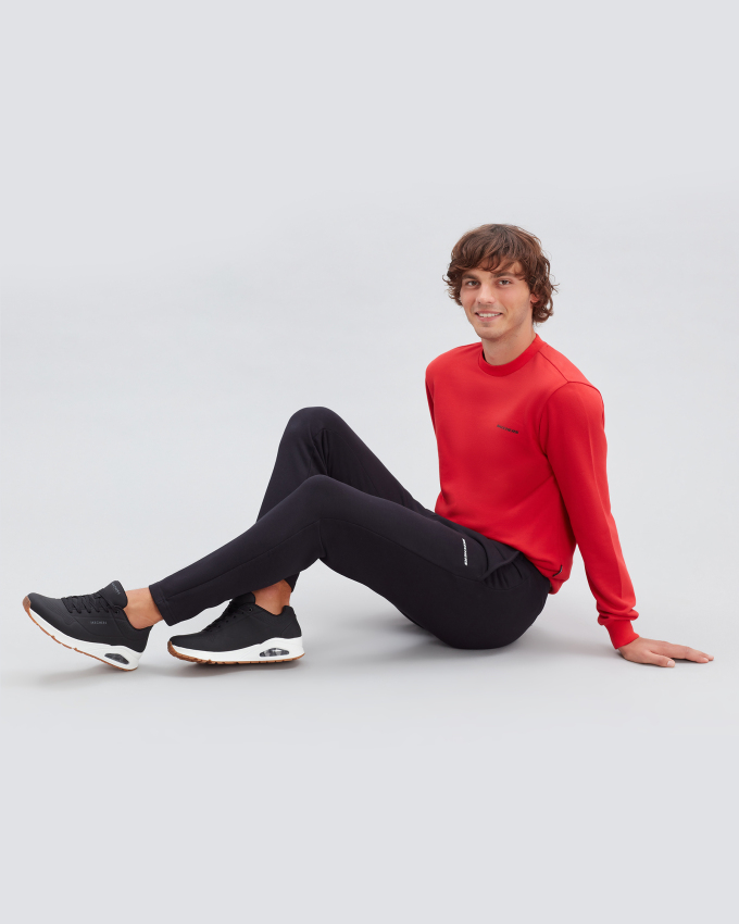 Skechers UNO - STAND ON AİR SİYAH Erkek Günlük Ayakkabı - 7