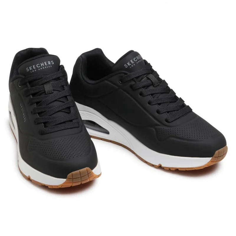 Skechers UNO - STAND ON AİR SİYAH Erkek Günlük Ayakkabı - 3