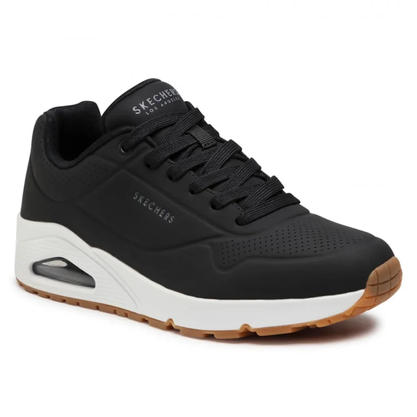 Skechers UNO - STAND ON AİR SİYAH Erkek Günlük Ayakkabı - 4