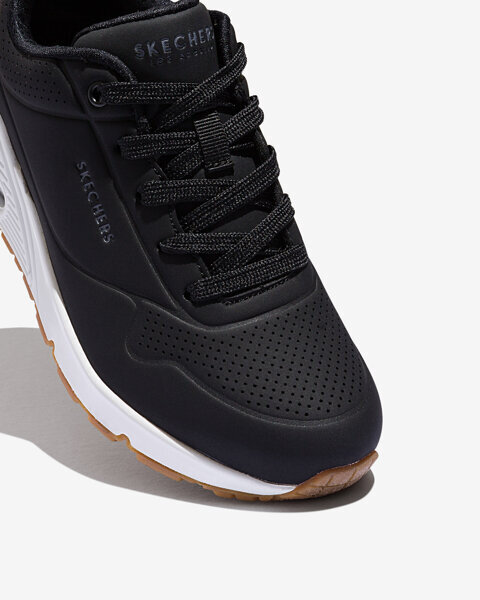 Skechers UNO -STAND ON AIR SİYAH Kadın Spor Ayakkabı 73690 BLK - 7