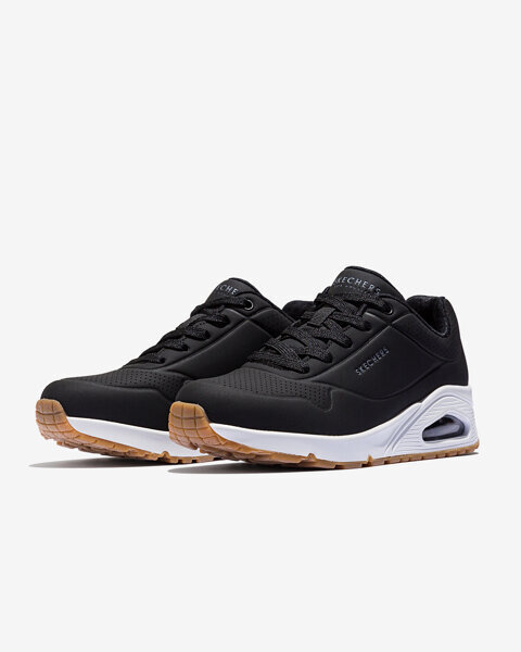 Skechers UNO -STAND ON AIR SİYAH Kadın Spor Ayakkabı 73690 BLK - 7