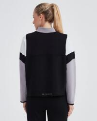 Skechers W 2XI-Lock Color Block Half Zip Sweatshirt Gri Kadın Sweatshirt - 4