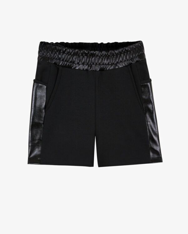 Skechers W 2XI-Lock Foil Covered 5inch Short SİYAH Kadın Şort - Skechers