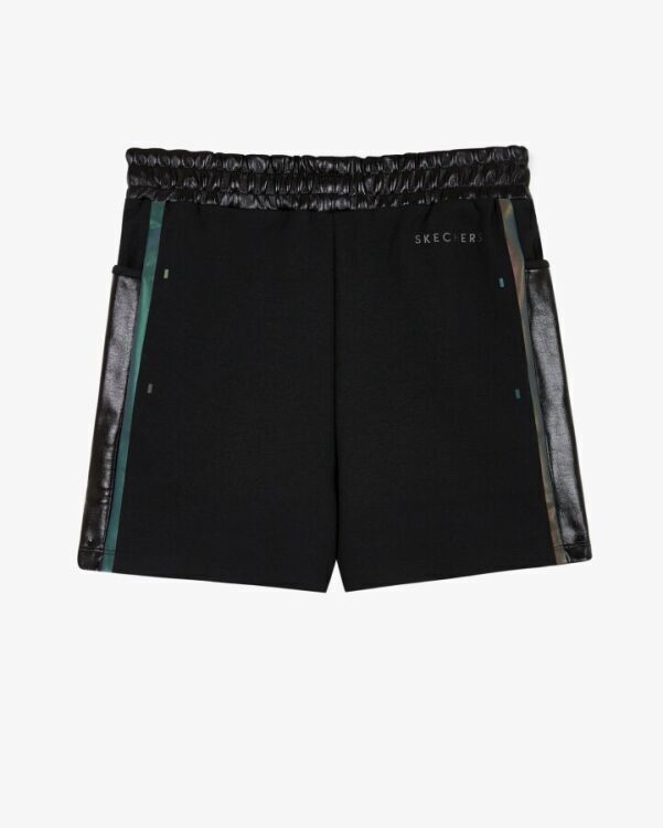 Skechers W 2XI-Lock Foil Covered 5inch Short SİYAH Kadın Şort - Skechers (1)