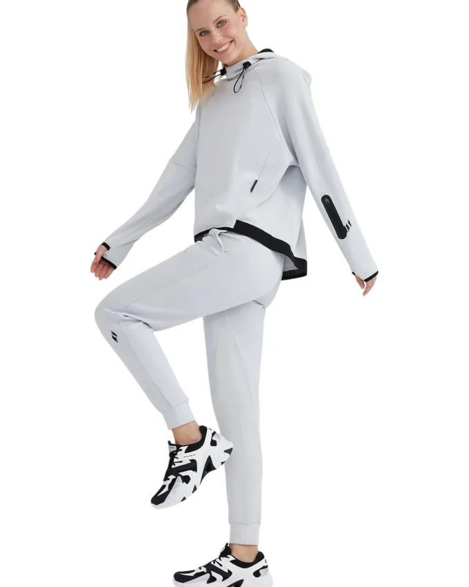 Skechers W 2XI-Lock Jogger Sweatpant Gri Kadın Eşofman Altı - 1