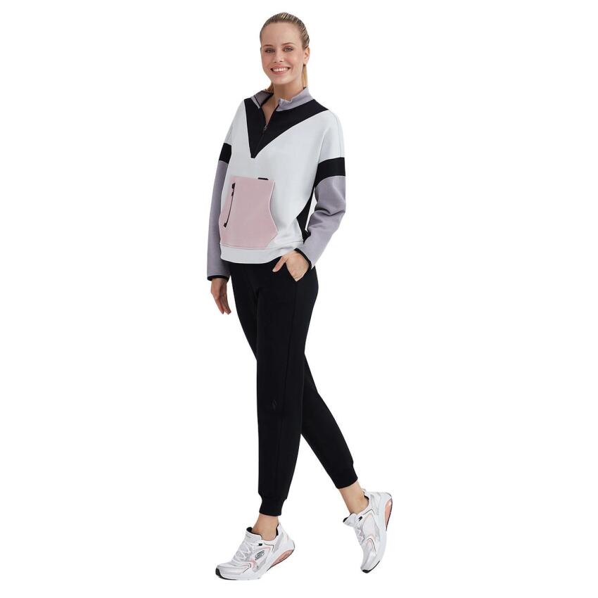 Skechers W 2XI-Lock Jogger Siyah Kadın Eşofman Altı - 3