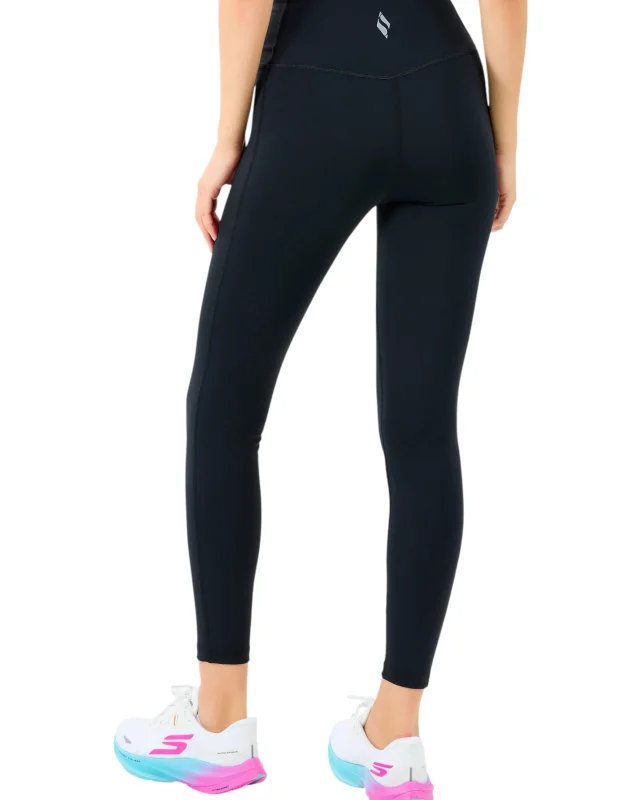 Skechers W Bartack Stitch Detail Legging Siyah Kadın Tayt - 3