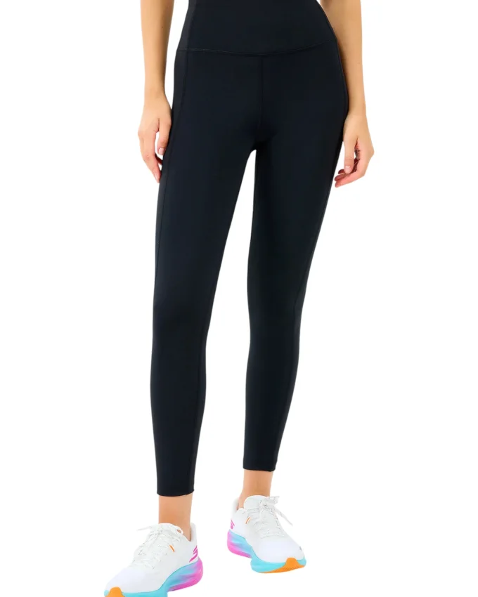 Skechers W Bartack Stitch Detail Legging Siyah Kadın Tayt - 1